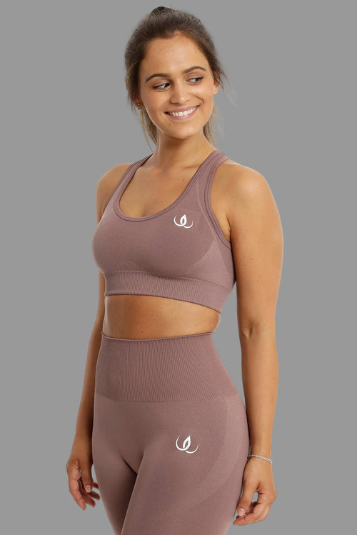 Seamless Spirit Top Fawn Brown